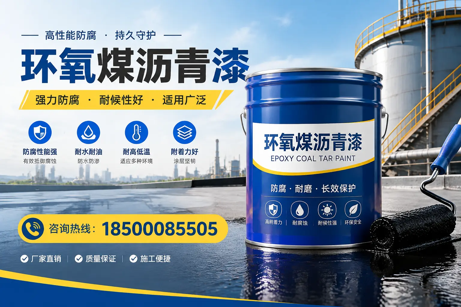 环氧煤沥青漆的储存与运输注意事项,张掖企业须知